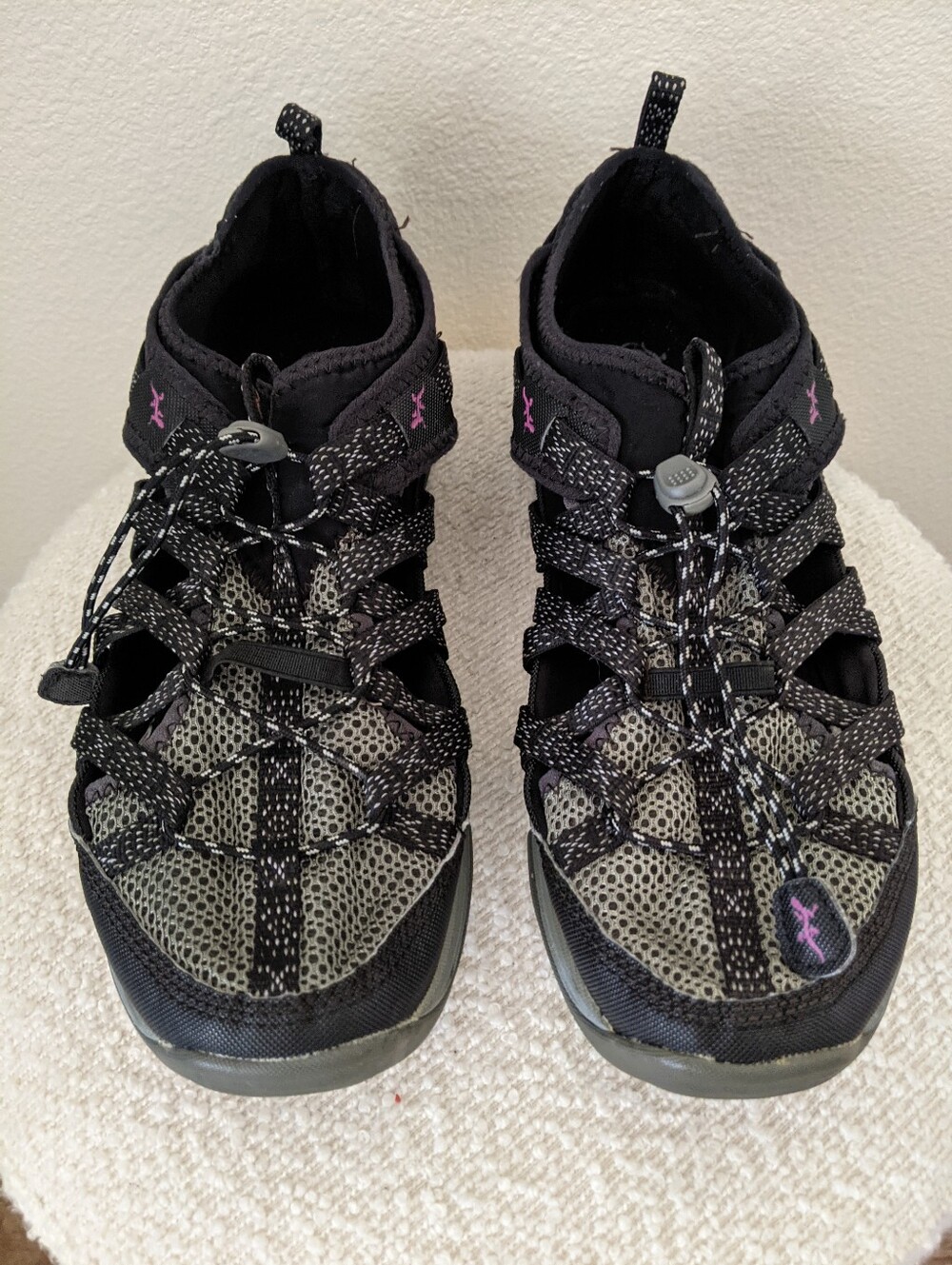 Chaco Outcross Evo 1 Water Trail Shoes Size 10 Black/Gray